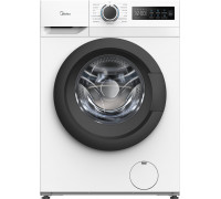Midea Washing Machine | MF110W70B/W-HR | Energy efficiency class A | Front loading | Washing capacity 7 kg | 1200 RPM | Depth 40 cm | Width 60 cm | Display | LED | Steam function | White