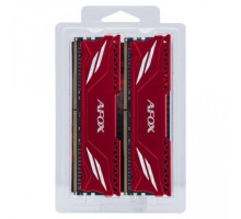 AFOX GAMING DDR4 2X16GB 3200MHZ CL16 RANK1 XMP2 RED AFLD432PS1CAD