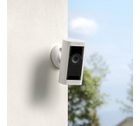 Kamera Ring Stick Up Cam Pro zewnętrzna/wewnętrzna biała