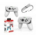 2x Handgrip Handles Pad Na Joy-cony For Nintenfor Switch / Oled / Jys-ns226 / 2x White
