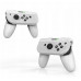 2x Handgrip Handles Pad Na Joy-cony For Nintenfor Switch / Oled / Jys-ns226 / 2x White
