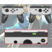 2x Handgrip Handles Pad Na Joy-cony For Nintenfor Switch / Oled / Jys-ns226 / 2x White