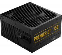 Aerocool Premier G1 80 PLUS Gold Zasilacz, PCIe 5.1, ATX 3.1 - 750 Watt, czarny