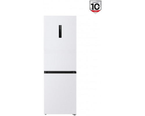 TCL Refrigerator | RP340BWD1 | Energy efficiency class D | Free standing | Combi | Height 185 cm | No Frost system | Fridge net capacity 223 L | Freezer net capacity 117 L | Display | 35 dB | White