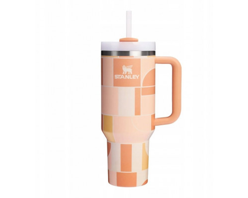 Stanley   Quencher H2.O FlowState 1.18L Apricot Court Geo