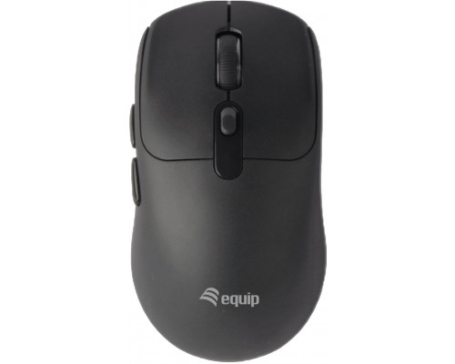 Equip Kompaktowa Bezprzewodowa Dual Mode 6 przycisków Czarny (245123)