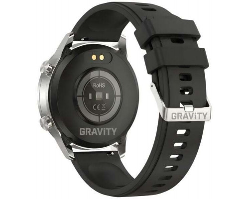 Smartwatch Gravity Silver 2 Paski GT10-8