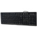 A4Tech A4tech FKS12, multimedialna cicha klawiatura biurowa, CZ/US, USB, czarny