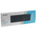 A4Tech A4tech FK12, multimedialna klawiatura biurowa, CZ/US, USB, czarny