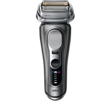 Braun Series 9 Pro+ 9655cc, Foil shaver, Grey, Buttons, Battery, Lithium-Ion (Li-Ion), Built-in battery