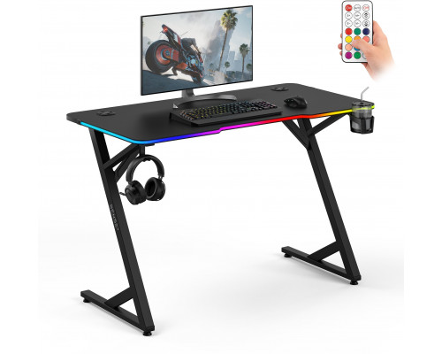 Gaming galds SENSE7 VOLT RGB Black 120x60