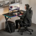 Gaming galds SENSE7 VOLT RGB Black 120x60