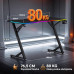 Gaming galds SENSE7 VOLT RGB Black 120x60