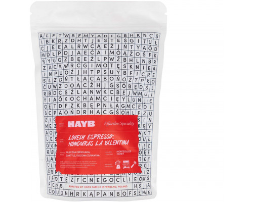 HAYB - kawa ziarnista Lovely Espresso Honduras La Valentina Espresso 250 g