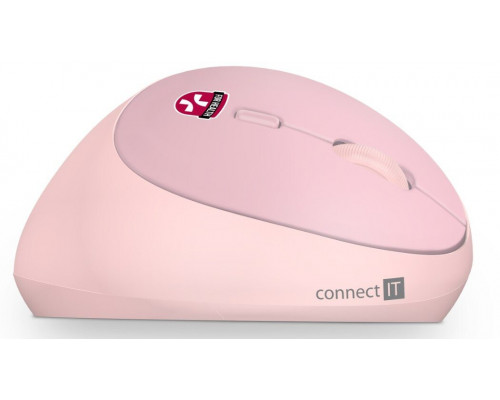 Connect IT CONNECT IT FOR HEALTH LADIES PINK Bezprzewodowa pionowa ergonomiczna różowa
