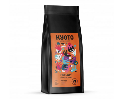 KYOTO - kawa ziarnista Creamy Espresso Blend 500 g