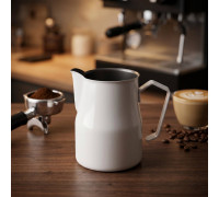 Rhinowares Rhino Coffee Gear - dzbanek do mleka Pro Milk Pitcher 600 ml - White