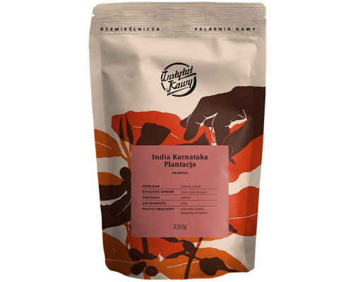 Instytut Kawy - kawa ziarnista Indie Karnataka Plantacja Washed Espresso 250 g