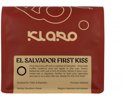 Klaro - kawa ziarnista Salwador First Kiss Omniroast 250 g