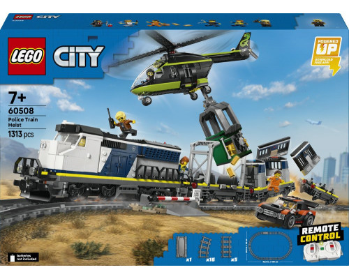 LEGO City Napad na policyjny pociąg (60508)