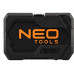 Neo Zestaw kluczy nasadowych 1/4", 20 szt., satynowy