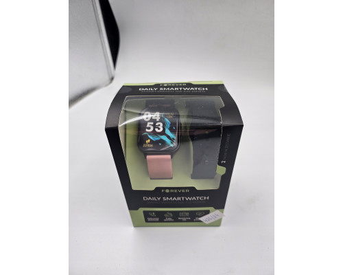 Smartwatch GepardWatches Smartwatch Forever SW-115 lite kwadratowy SPACE GRAY/PINK