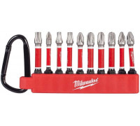Milwaukee MILWAUKEE ZESTAW KOŃCÓWEK 10szt. KARABIŃCZYK