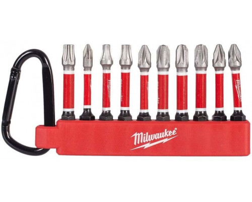 Milwaukee MILWAUKEE ZESTAW KOŃCÓWEK 10szt. KARABIŃCZYK