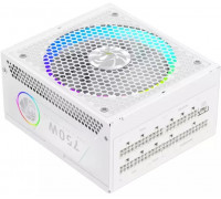 GameMax Gamemax Power Supply, 80 PLUS, Gold | RGB 750G WH | 750 W