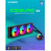 GameMax Gamemax CPU Liquid Cooler | ICEBURG 360 INFINITY BK | Black | Intel, AMD
