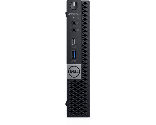 Komputer tecXL tecXL OptiPlex 7070 MP (Dell Refurbished) Intel® Core™ i3 i3-9100T 16 GB DDR4-SDRAM 256 GB SSD Windows 10 Pro MFF Mini PC Black