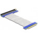Delock Riser PCI Express x8 złącze do x16 Slot z przewód 20 cm (88046)