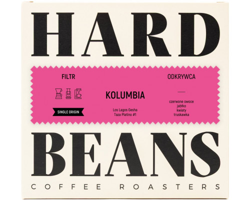 Hard Beans Kolumbia Los Lagos Gesha Taza Platino #1 200 g