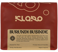 Klaro - kawa ziarnista Burundi Businde Anaerobic Natural Filter 200 g