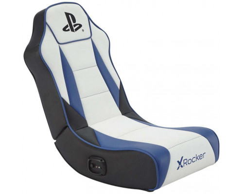 X Rocker XROCKER Gaming Bodensessel GEIST 2.0 PlayStation 2LS white blue