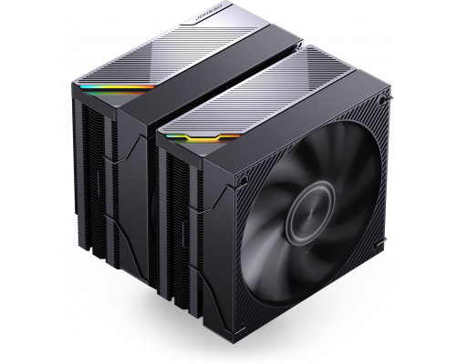 Jonsbo CA90 chłodzenie CPU, Dual-Tower, 1 x 130mm / 1 x 120mm, PWM, ARGB - czarny