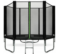 Garden trampoline Virtufit VIRTUFIT TRAMPOLINA Z SIATKĄ BEZPIECZEŃSTWA 251 CM