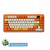 Ajazz mechaniczna bezprzewodowa AK820 MAX PLUS Avocado Switch Orange Theme - 3 model