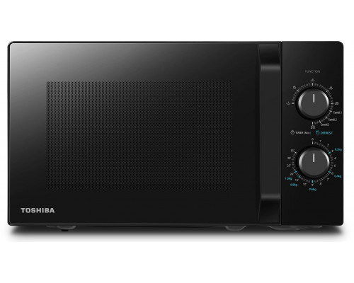 Microwave Toshiba Microwave MW2 MG20PBK 20L z funkcją grilla o mocy 1000W moc  800W MW2 MG20PBK (6944271671047)
