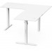 Gaming galds SENSE7 Nojo Light Corner White 160 cm x 140 cm White