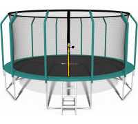 Garden Trampoline Funfit Garden Trampoline dla dzieci 312cm With outer mesh i drabinką