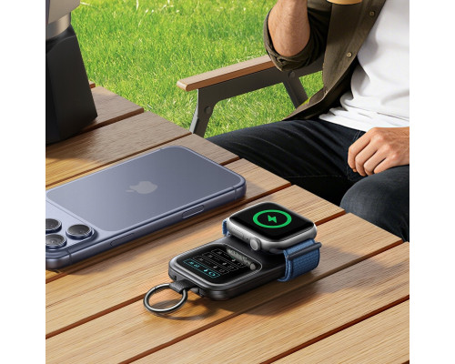 Joyroom Joyroom JR-W19 5000 mAh  ładowaniem bezprzewodowym zegarka 5 W Black