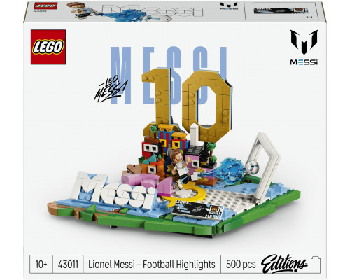 LEGO Editions Lionel Messi — piłkarskie momenty (43011)