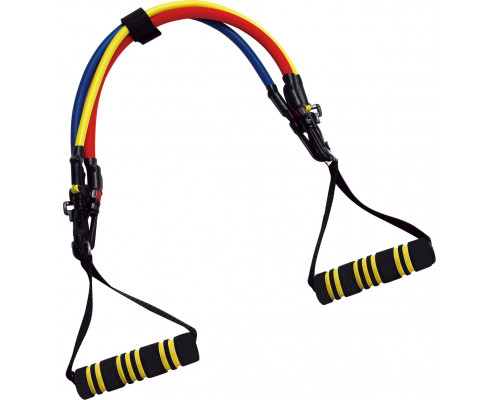 Body Sculpture Tubing BB-2320 różne poziomy oporu w zestawie wielokolorowy 3 szt.