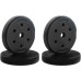 vidaXL vidaXL Zestaw hantli 2 w 1 40kg Black i blue