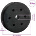 vidaXL vidaXL Zestaw hantli 2 w 1 40kg Black i blue