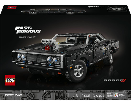 LEGO Technic Samochód Fast and Furious Dodge Charger R/T (42231)