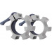 inSPORTline Olympic aluminiowy zacisk na barbell bar CL-21 50mm Silver (12715-2)