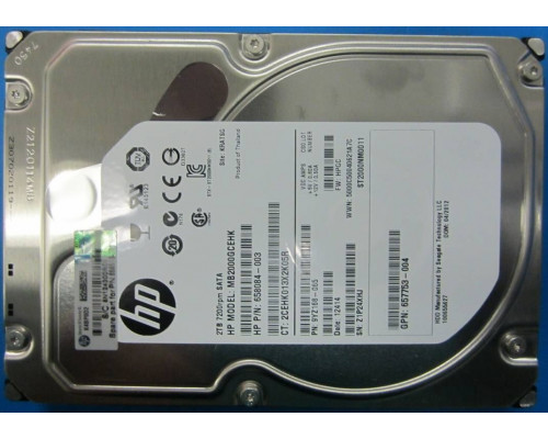 HP 2TB 3.5'' SATA III (6 Gb/s)  (659570-001)