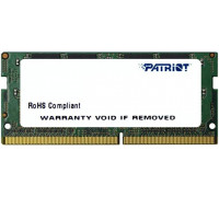 Patriot Signature, SODIMM, DDR4, 4 GB, 2400 MHz, CL17 (PSD44G240081S)